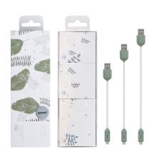 冇心 苹果6数据线8p充电线iphone6快充线7p充电线Type-c安卓通用ix 樱粉【安卓】